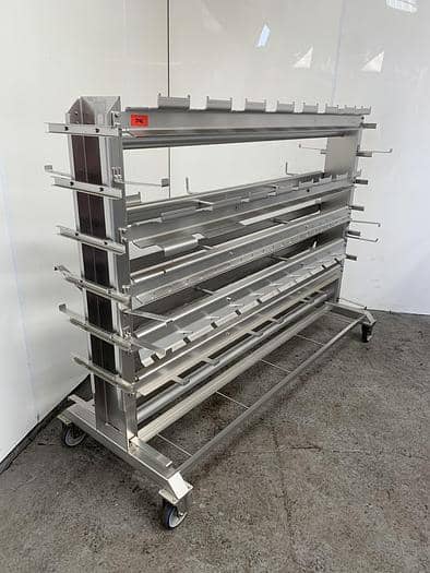 Stainless Steel Multihead Weigher Washdown Trolley