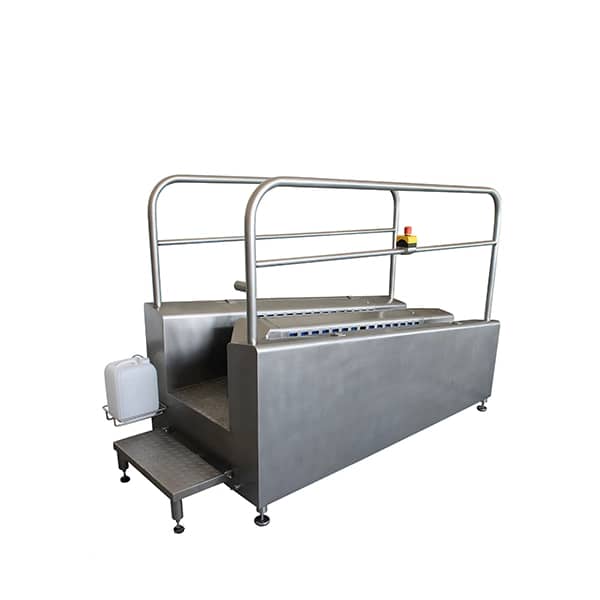 Walk Through Automatic Boot Sole and Calf Washer