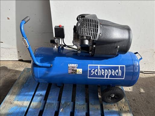 Scheppach HC100DC Twin cylinder air compressor