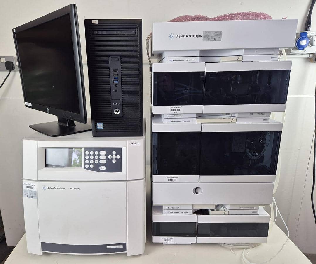 Agilent Cary 1260 infinity HPLC system