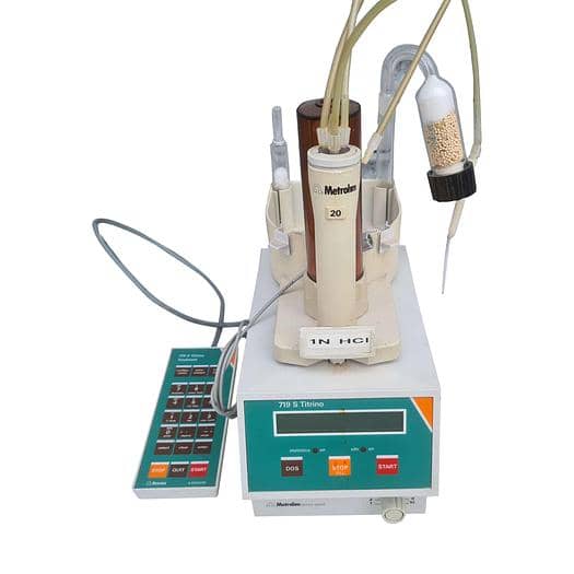 Metrohm 719S Titrino with 20ml burette and 728 Stirrer