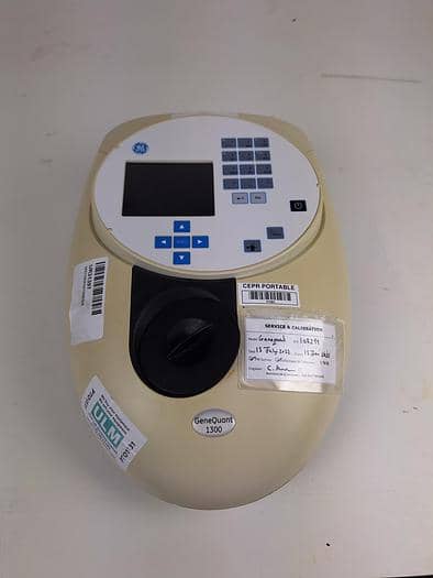 GE Healthcare GeneQuant 1300 Spectrophotometer