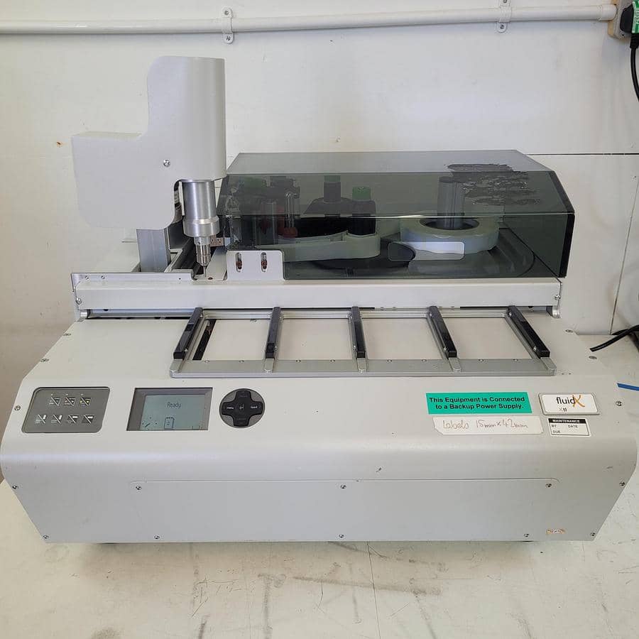 Cedrex Fluid X-xtl-CMTL-96 Mark 111 Automated Tube Labeler