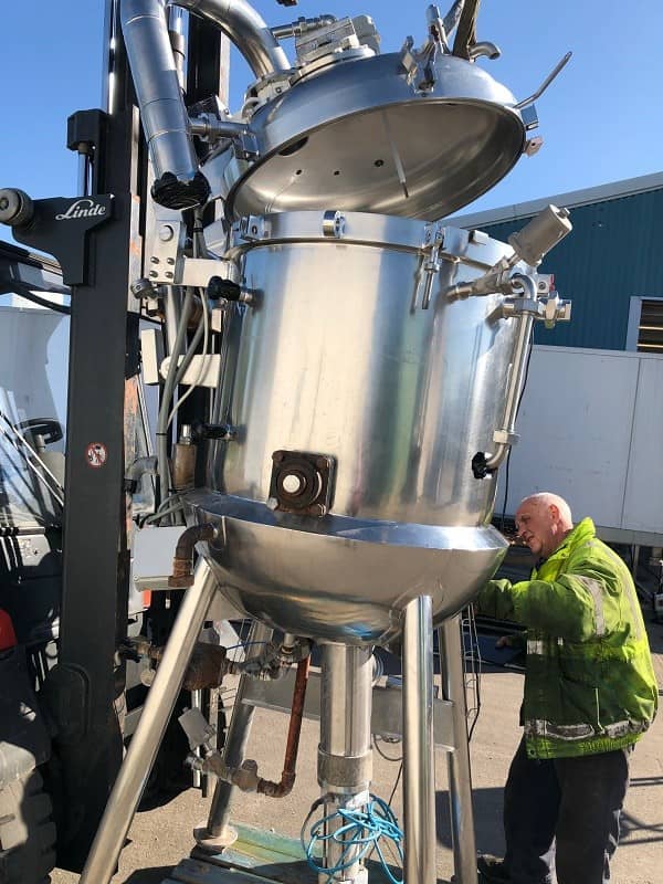 Giusti 250ltr Jacketed Cooking Vessel