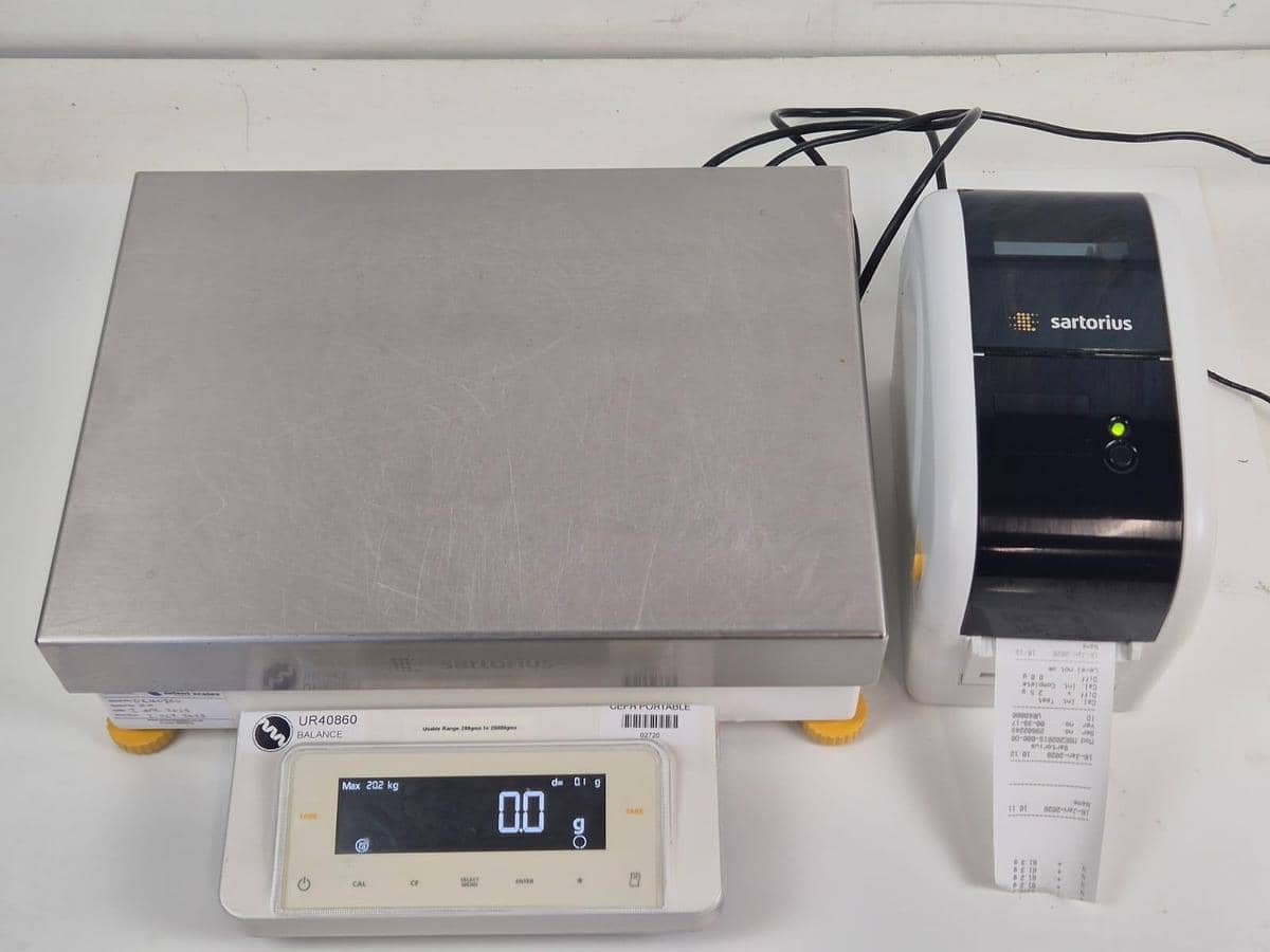 Sartorius Cubis MSE20201S Balance + YP30 Printer