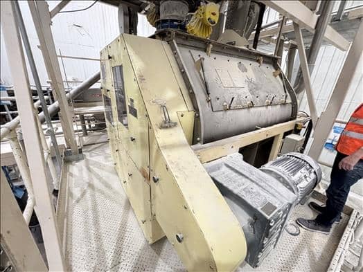 Tatham 1500Kg Twin shaft paddle mixer