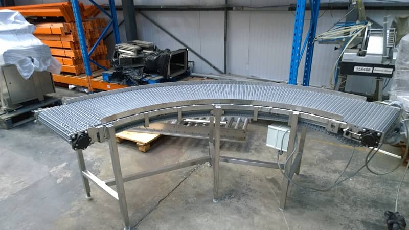 Marel 90 degree conveyor