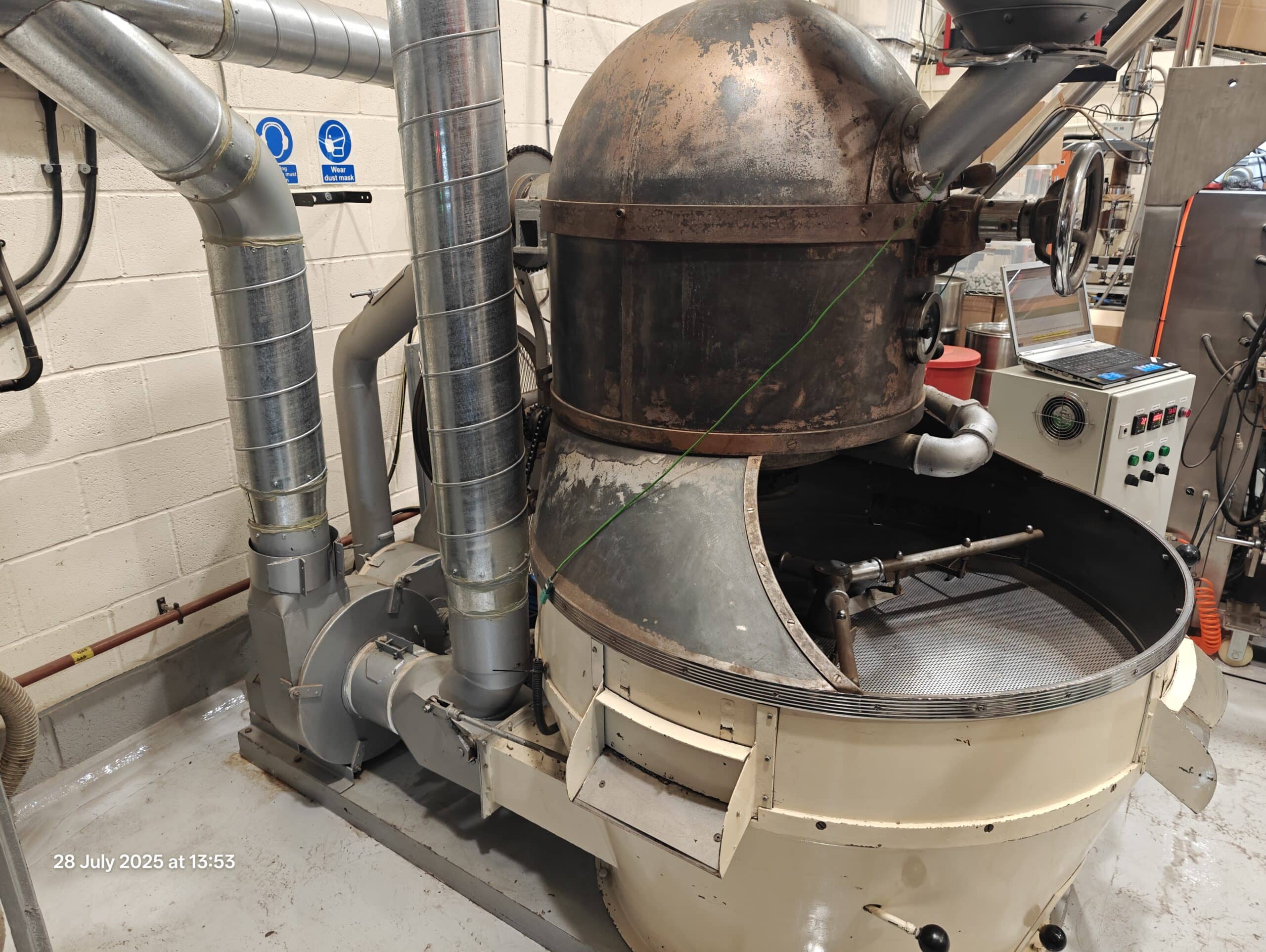 Vintage 1965 Hamerel 15Kg Ball Roaster