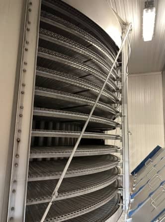 Spiral Freezer Ammonia 100mm gap