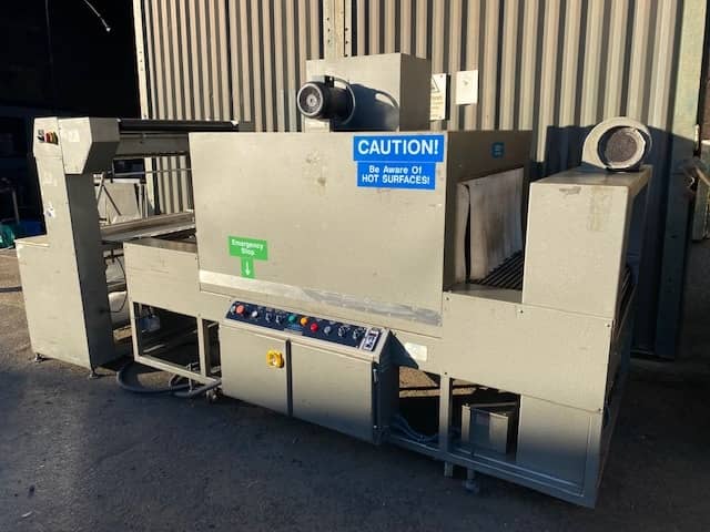 Large Shrink Tunnel With Wrapper and L sealer