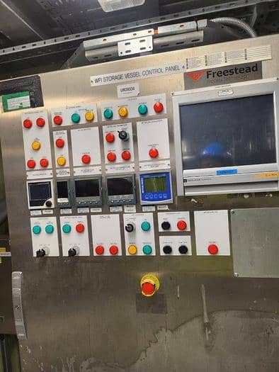 2014 Freestead Technology WFI Storage Vessel Control panel