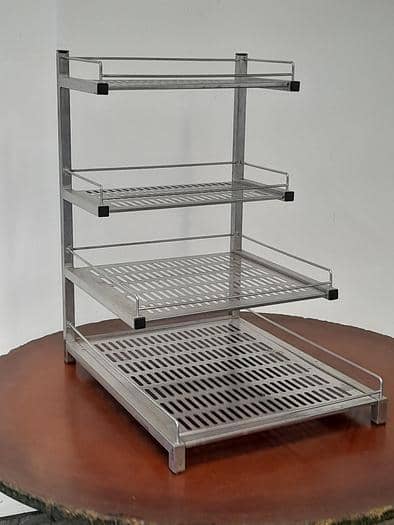 Stainless Steel Shelving Unit
