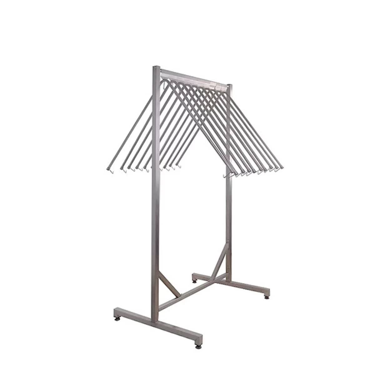 Stainless Steel Apron Storage Rack