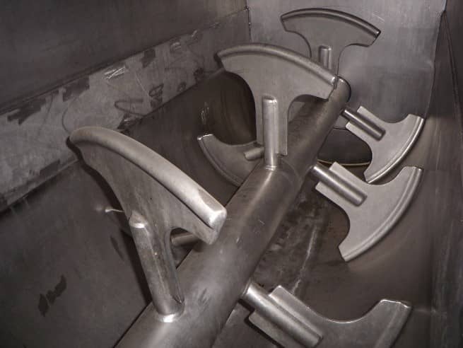 Wolfking 1000ltr Paddle Mixer + Vacuum