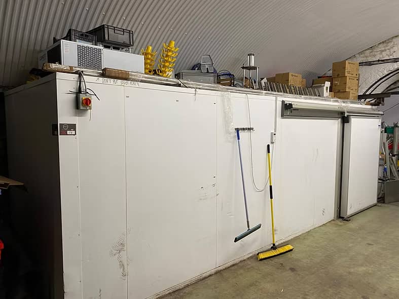 Colsec walk-in chiller 7m x 2m