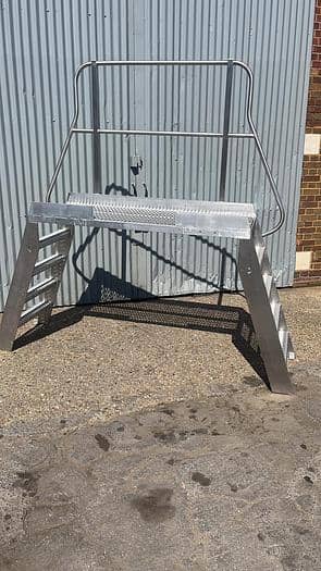 Stairs with Viewing Gantry