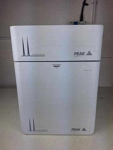 Peak Scientific Corona Nitrogen Generator paired with Air Compressor