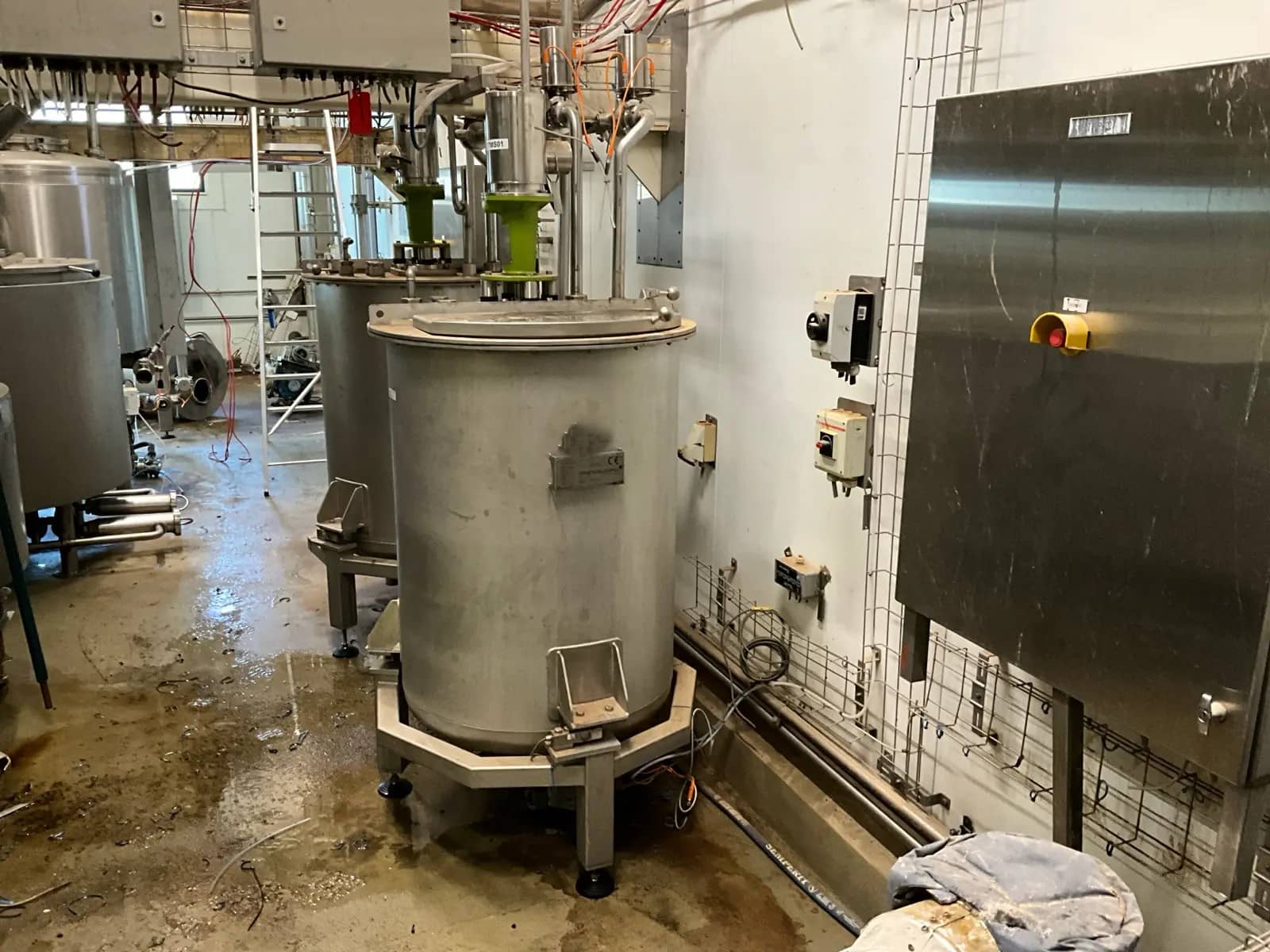 Orangewworks Mixer Tank With Load Cells 500 LTR