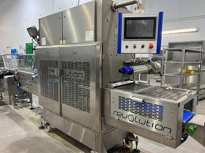 Packaging Automation Revolution Tray Sealer with Zodiac HS Printer