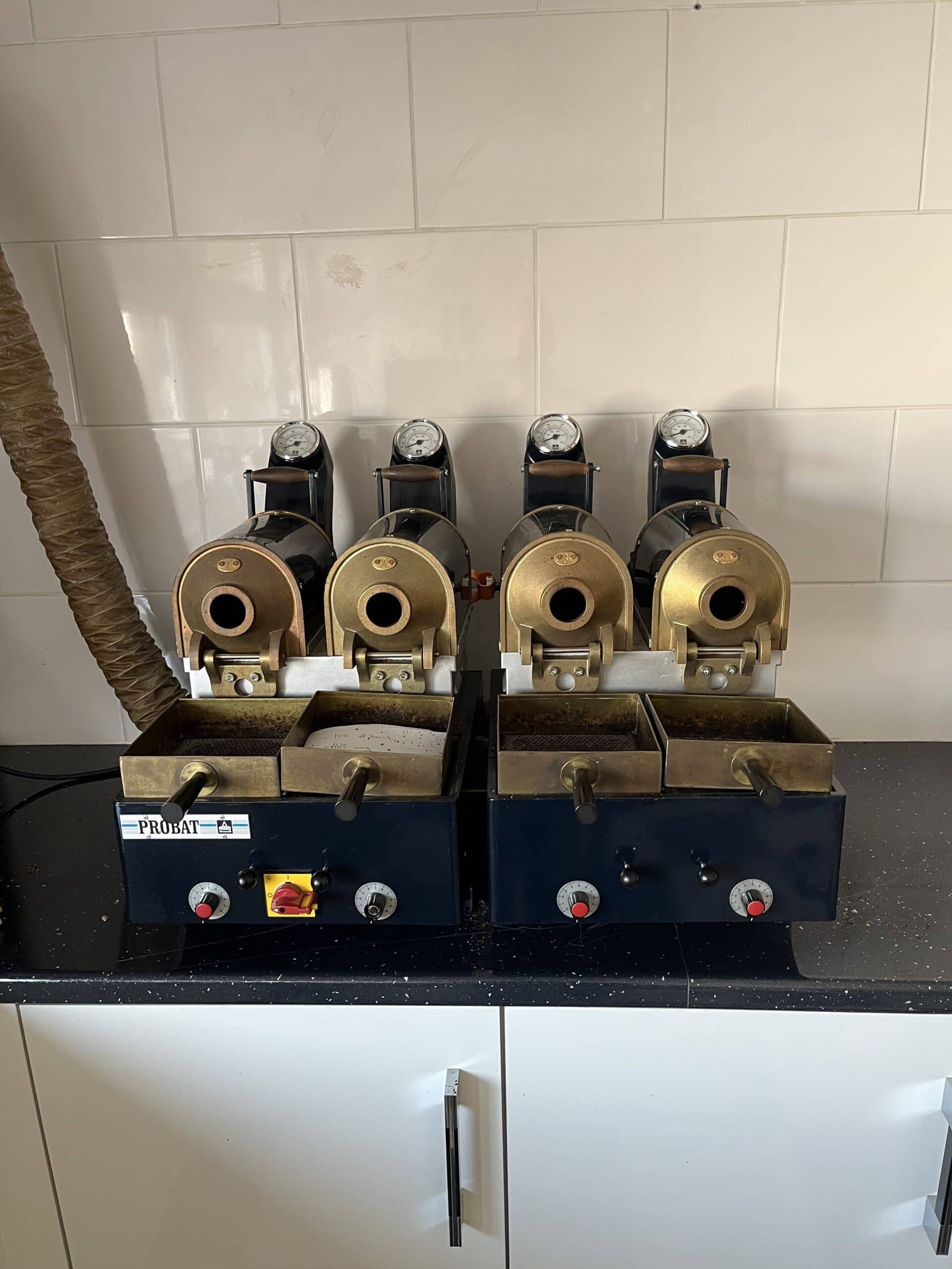 Probat BRZ4 – 4 Barrel Sample Coffee Roaster – SOLD