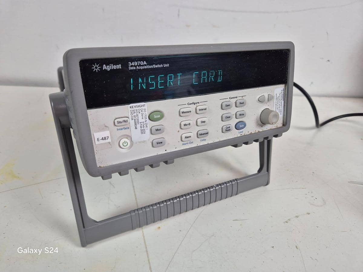 Agilent 34970A Data Aquisition Switch Unit