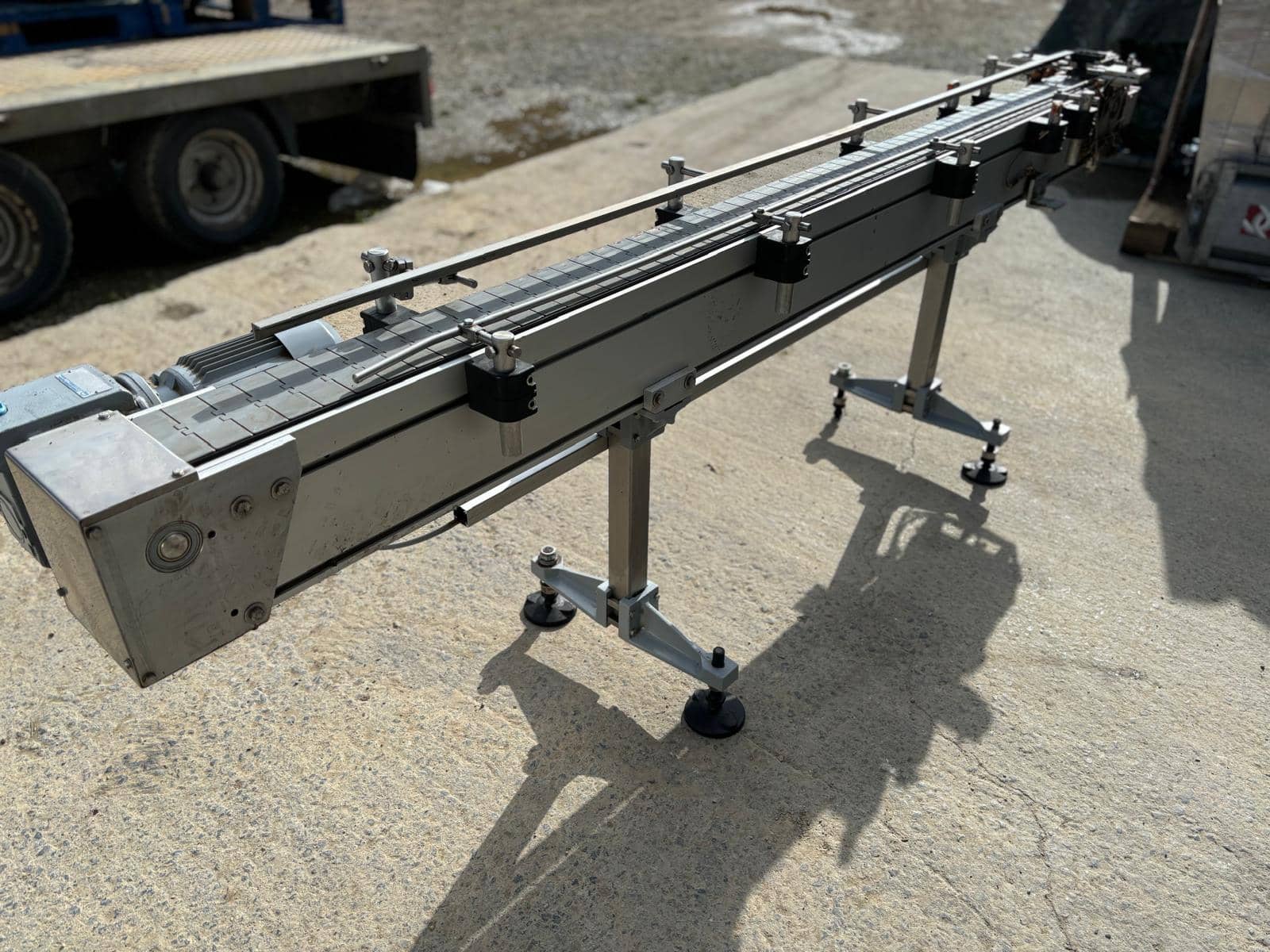 Slat Conveyor 2500mm x 120mm
