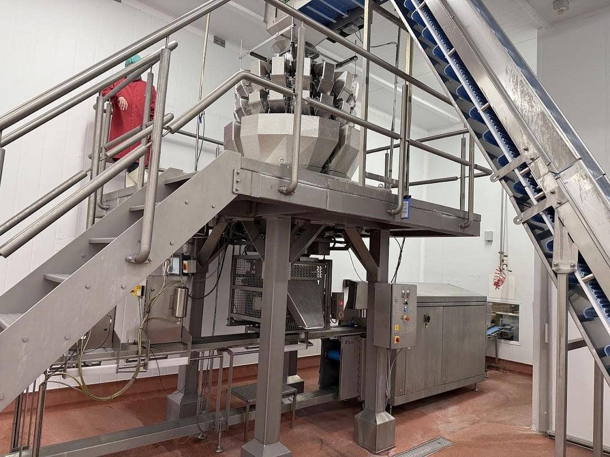Ishida Multihead Weigher With Pouch Line