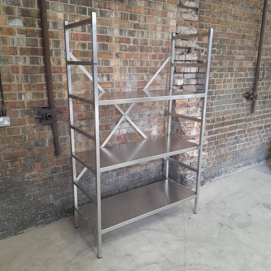 Stainless Steel Shelving Unit