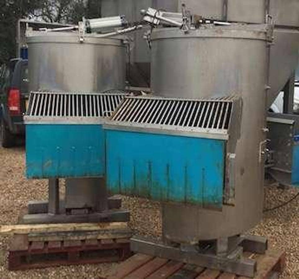 5 Used Batch Peelers