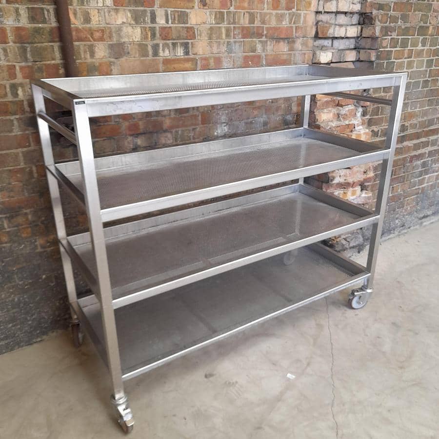 Stainless Steel Shelving Unit