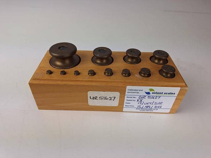 Solent Scales Weight Set