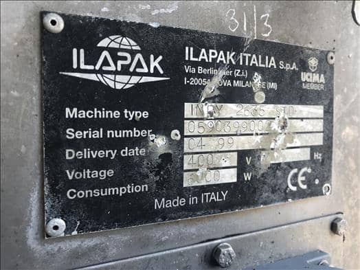 Ilapak Carrera 2000PC Flow wrapping line