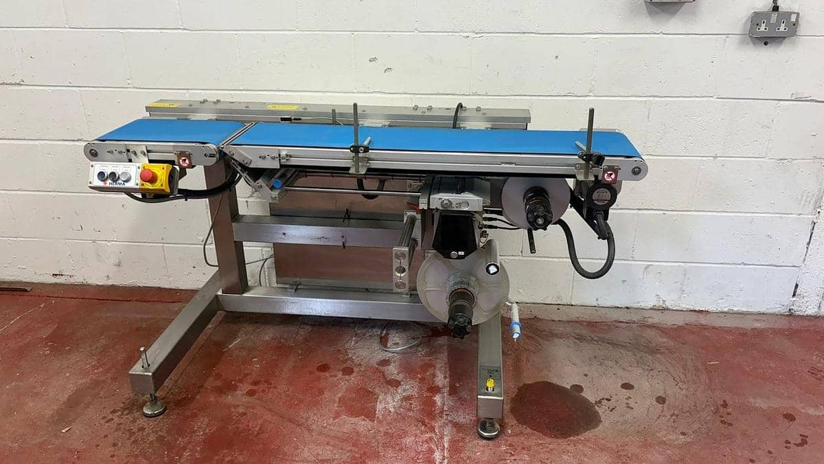 HERMA BOTTOM LABELLER - MODEL 552c