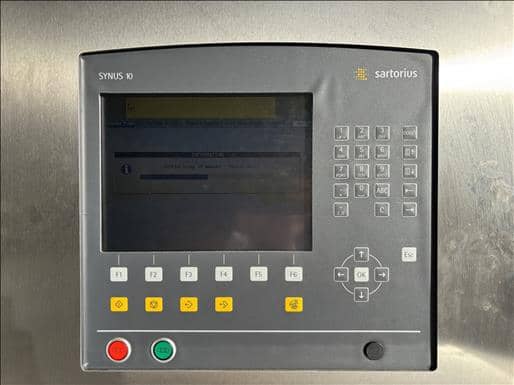 Sartorius SYNUS10 Metal detector checkweigher