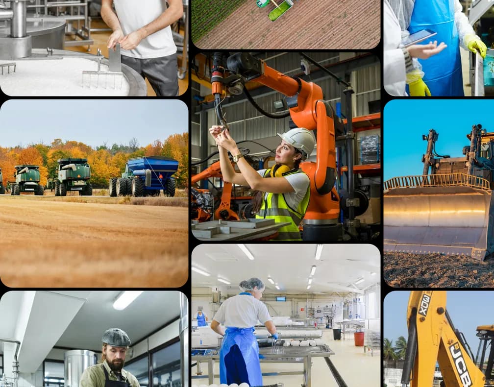 Sellers across food processing, agriculture, packaging, laboratory and material handling