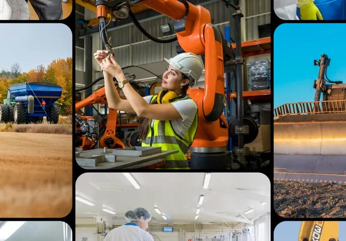 Sellers across food processing, agriculture, packaging, laboratory and material handling