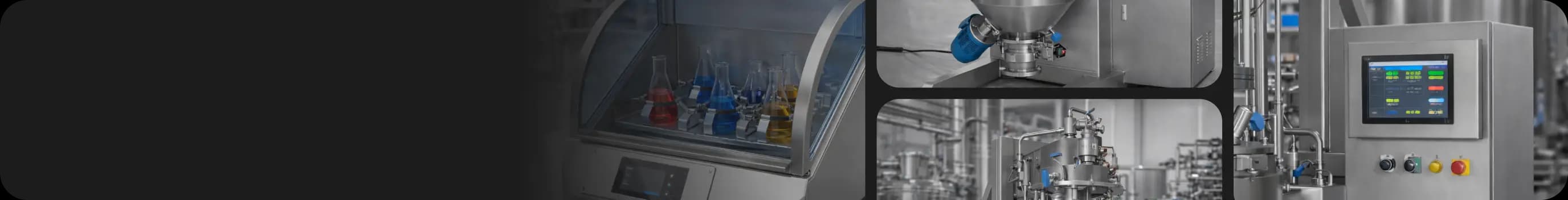 Laboratory mixing equipment including orbital shakers, incubated shakers and industrial bioreactor agitation control systems