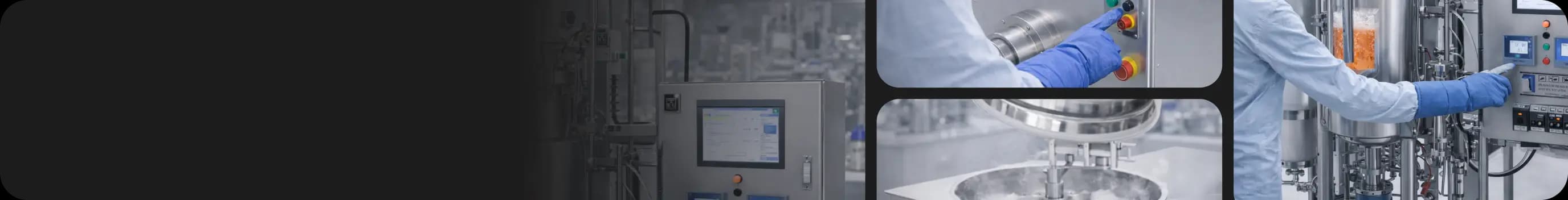 Bioprocessing and pharmaceutical manufacturing equipment including bioreactor vessels and cleanroom production systems