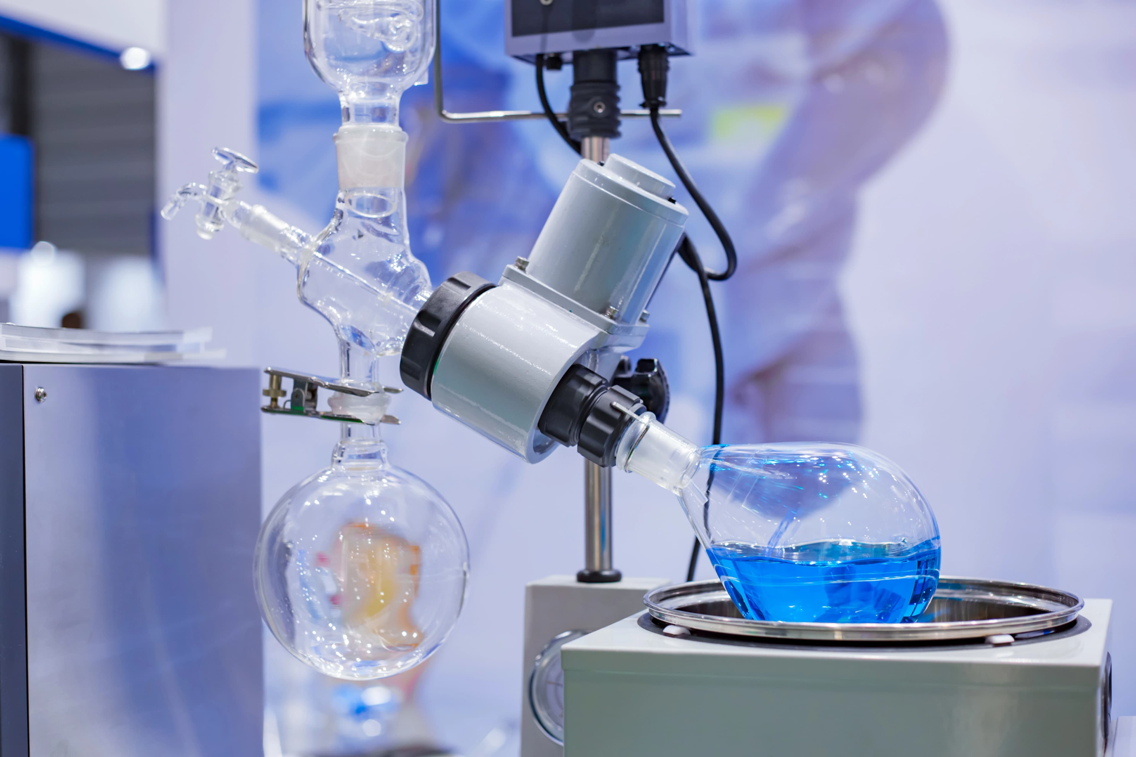 Rotary evaporator basics for chemistry labs