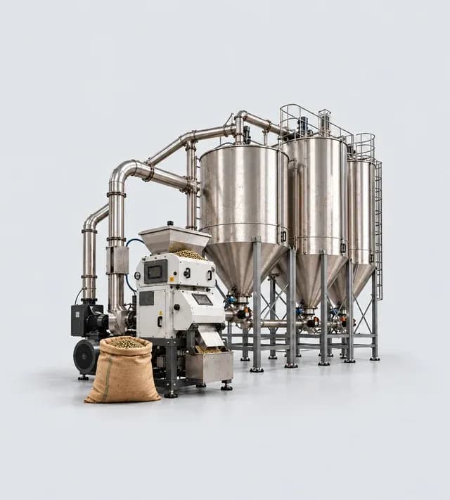 Green Bean Handling & Silos