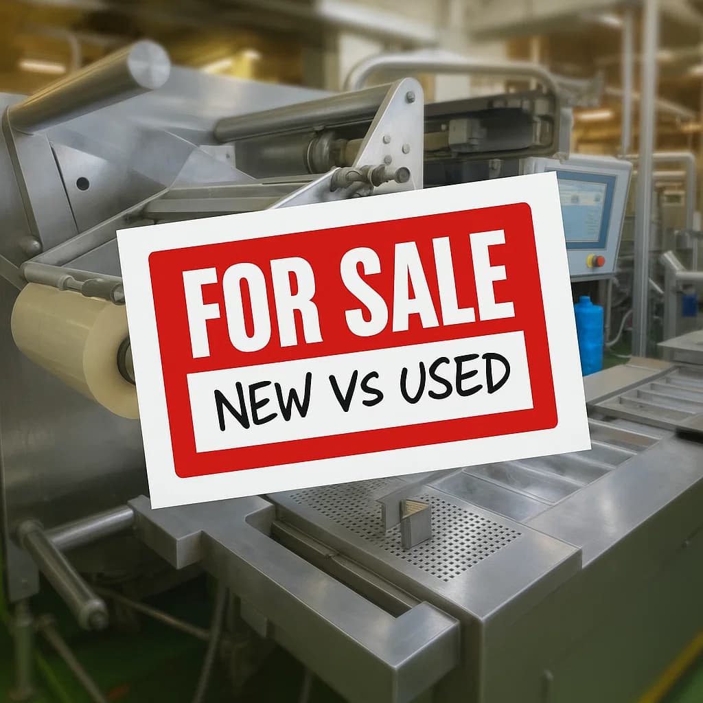 New vs Used Food Machinery - The Big Cost Debate